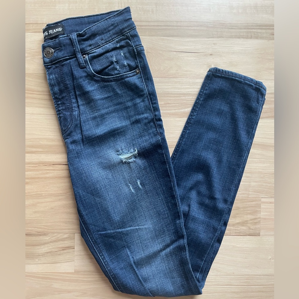 Express High Rise Jean Legging Size 6